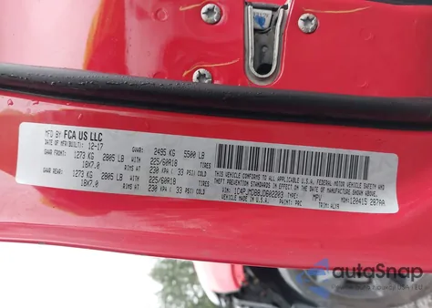 2018 Jeep Cherokee Limited 4X4 z USA, uszkodzony, nr VIN 1C4PJMDB8JD602203